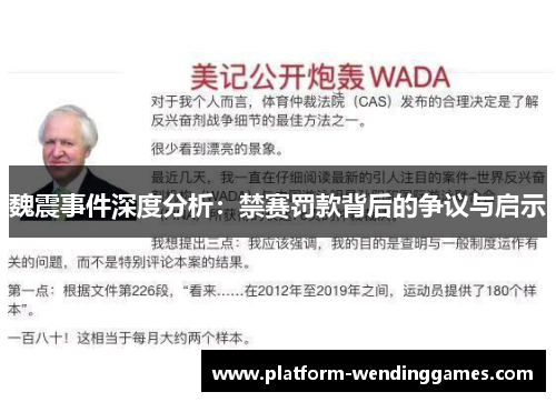 魏震事件深度分析：禁赛罚款背后的争议与启示